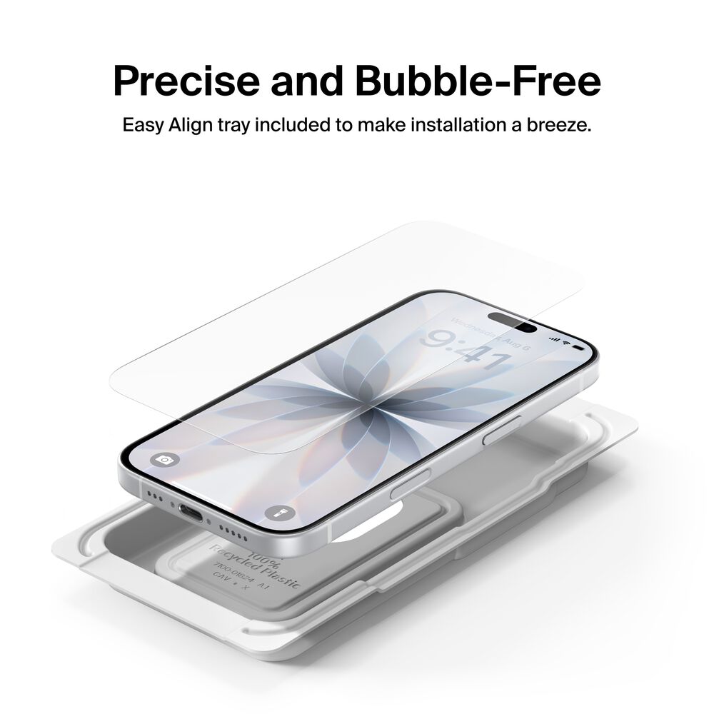 TemperedGlass Screen Protector for iPhone 17 / iPhone 16 Pro, , hi-res