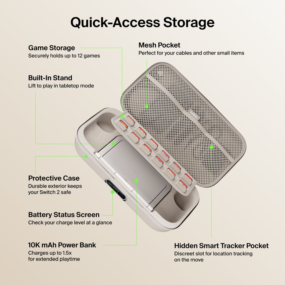 Charging Case Pro, Sand, hi-res