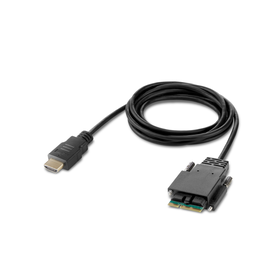 2-Port Single Head HDMI Modular Secure KVM Switch PP4.0 W/ Remote, Negro, hi-res