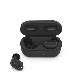 Écouteurs sans fil True Wireless, Noir, hi-res