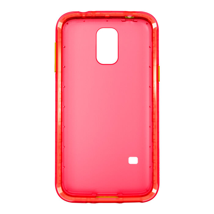 Galaxy S5용 AIR PROTECT™ 그립 익스트림 보호 케이스, Paparazzi Pink/Citrus, hi-res
