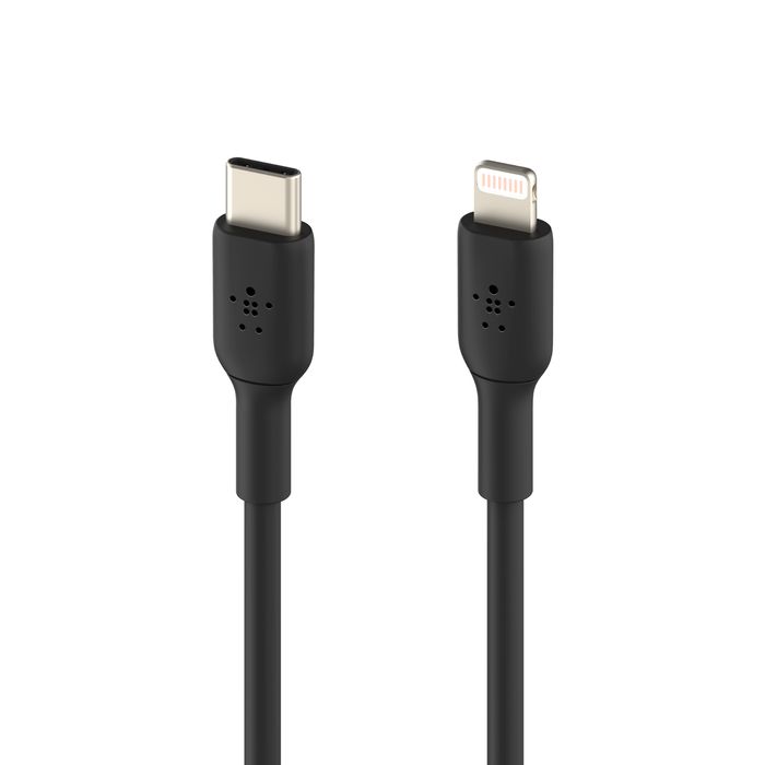 USB + USB-C / Type-C con cable a adaptador Carplay inalámbrico para iPhone  (negro)