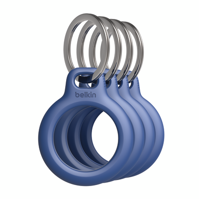 Belkin - Estuche para Airtag - azul paquete de 4 - para Apple AirTag - Código: MSC001btBL | Compra en Guadalajara