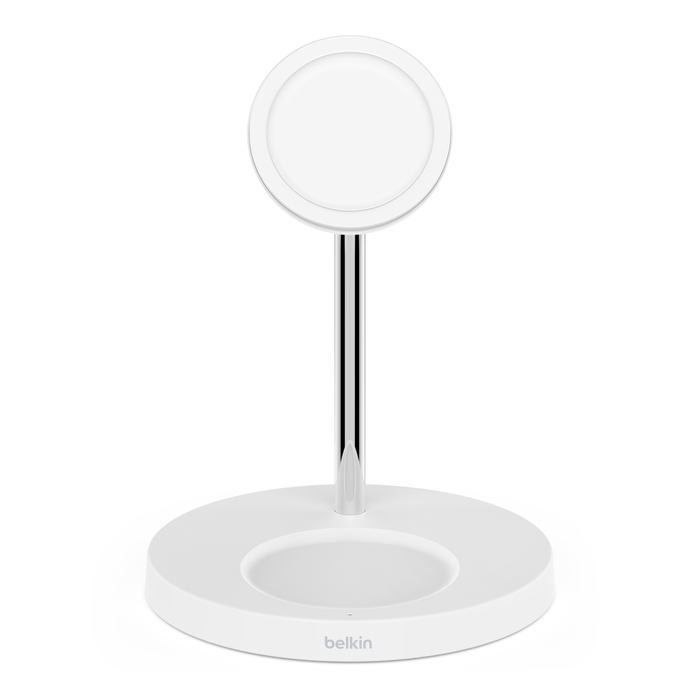 BoostCharge Pro MagSafe 2合1 15W 快速無線充電座| Belkin | Belkin HK BoostCharge Pro MagSafe 2合1 15W 快速無線充電座| Belkin | Belkin HK