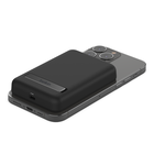Magnetic Wireless Battery 5000 + Stand, Black, hi-res