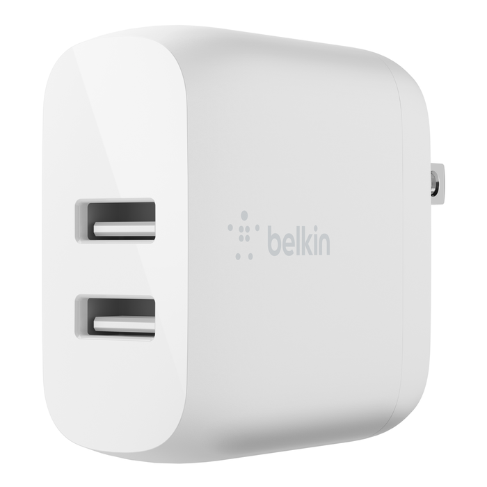 Dual USB-A Wall Charger (24W)