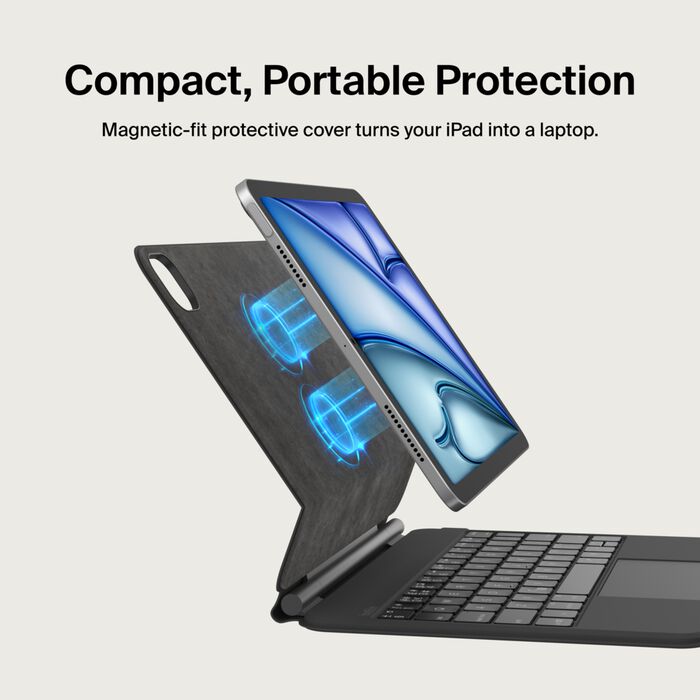 Apple iPad Air 10.9 / Pro 11- תמונה של הכיסוי עם אייפד