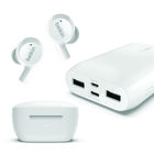 SOUNDFORM™ Rise True Wireless Earbuds + 10K Power Bank Bundle, White, hi-res
