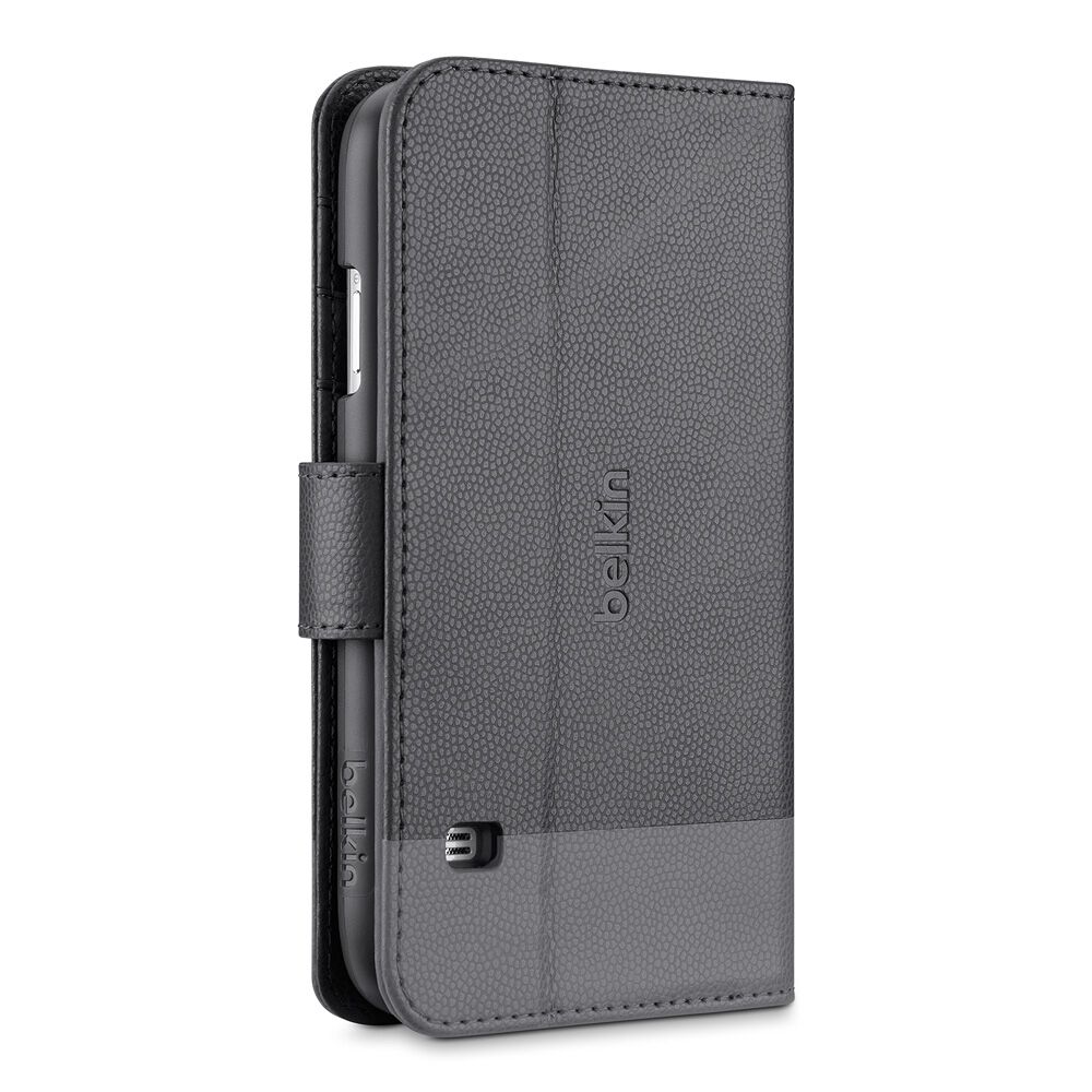 2-In-1 Wallet Folio Galaxy S5 Case, Blacktop/Charcoal, hi-res
