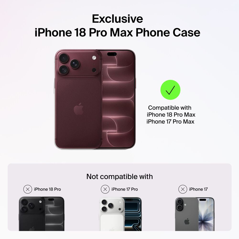 Grip Series Case for iPhone 18 Pro Max / iPhone 17 Pro Max, Burgundy, hi-res