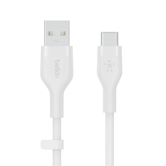 Câble USB-A vers USB-C, Blanc, hi-res