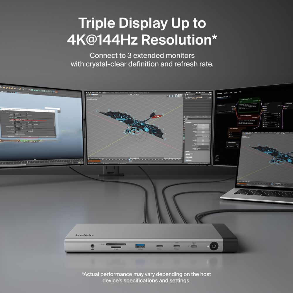 Thunderbolt 5 Dock, Gray, hi-res