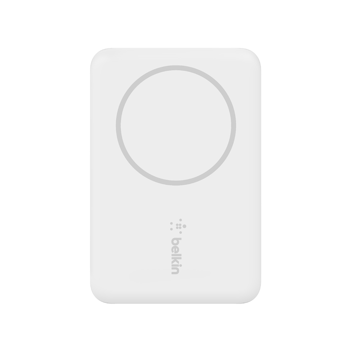 Magnetic Wireless Power Bank 2.5K, White, hi-res