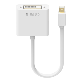 Mini DisplayPort to DVI Adapter, M/F, 1080p, , hi-res