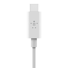 USB-C™ 커넥터 포함 RockStar™ 3.5mm 오디오 케이블, White, hi-res