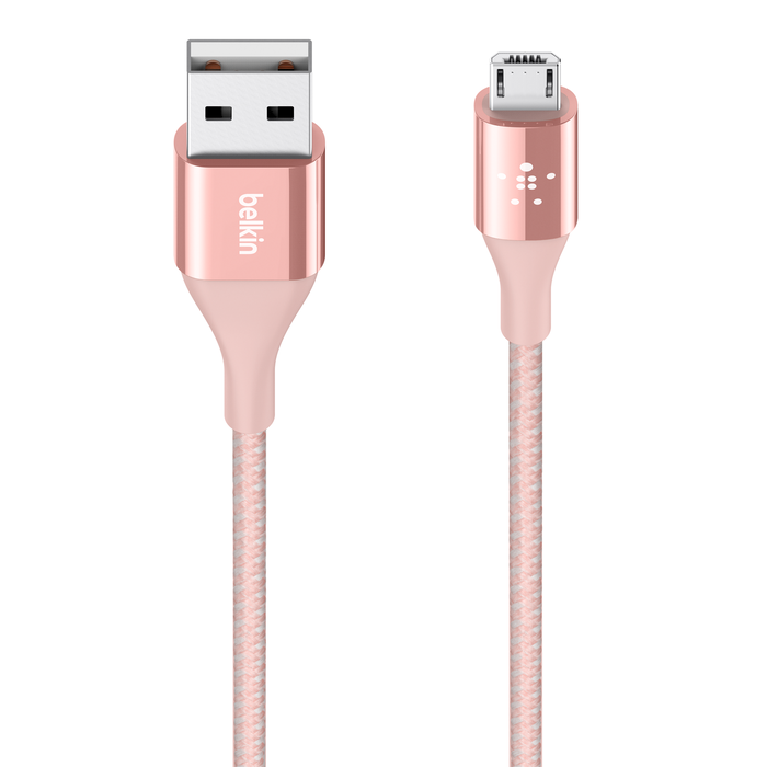 MIXIT↑™  DuraTek™ Micro-USB to USB Cable, Rose Gold, hi-res