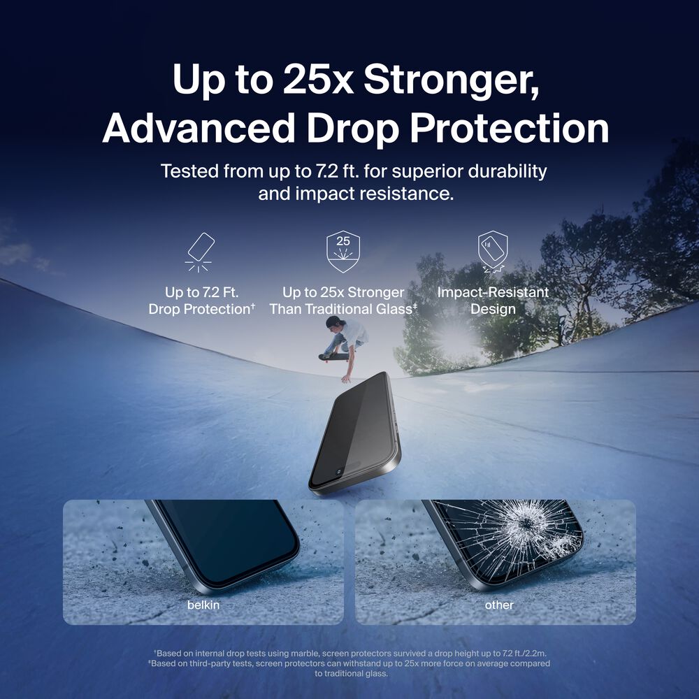 UltraGlass 2 Treated Screen Protector for iPhone 16 Pro, , hi-res