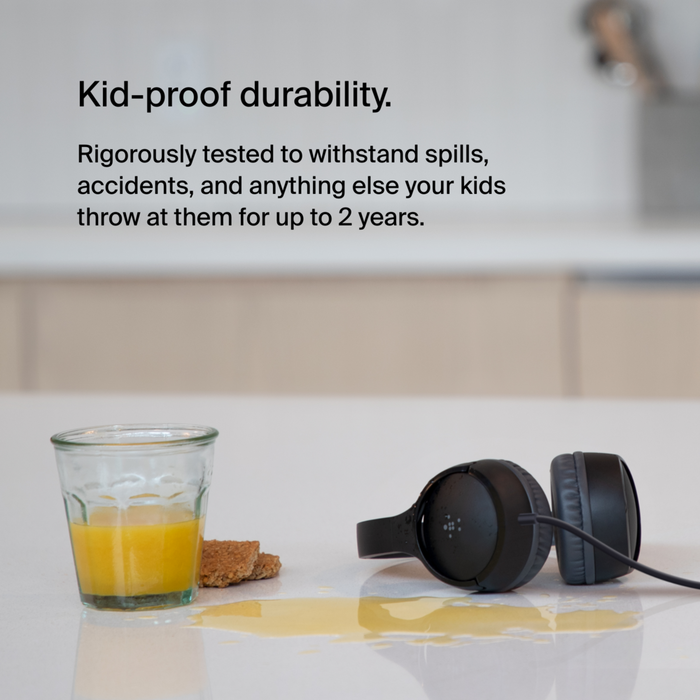 SoundForm Mini Wired On Ear Headphones for Kids Belkin US Belkin US
