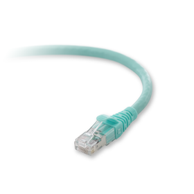 CAT6a Snagless Patch Cord, Aqua, hi-res