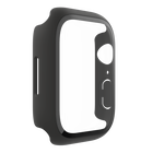 TemperedCurve 2-in-1 Treated Screen Protector + Bumper for Apple Watch Series 7, Black, hi-res