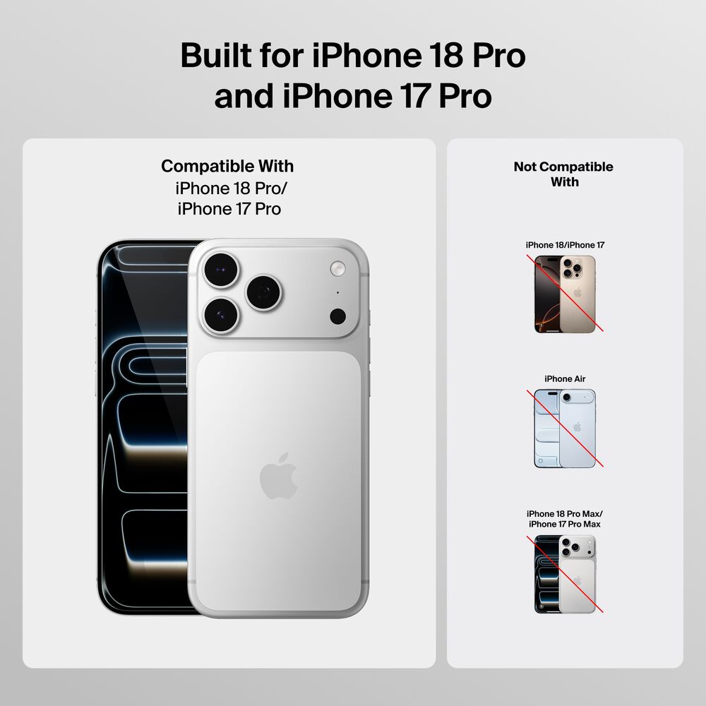 Red Light Screen Protector for iPhone 18 Pro / iPhone 17 Pro, , hi-res