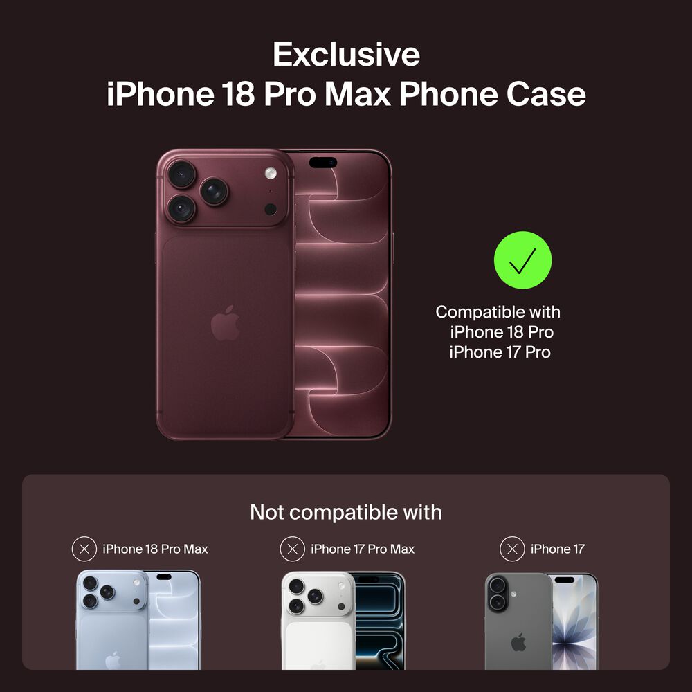 Clear Series Case for iPhone 18 Pro Max / iPhone 17 Pro Max, , hi-res