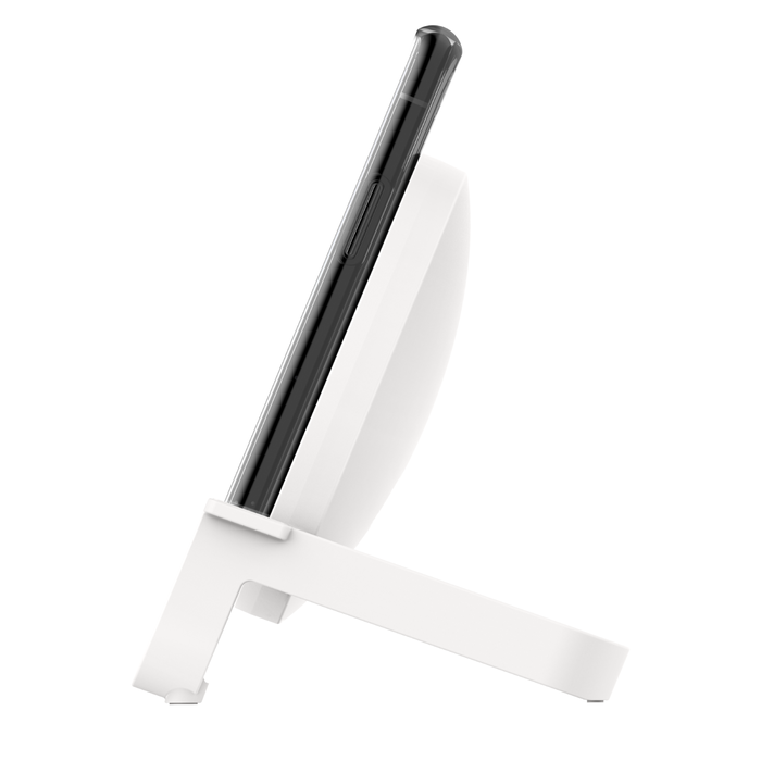 Wireless Charging Stand 10W, White, hi-res