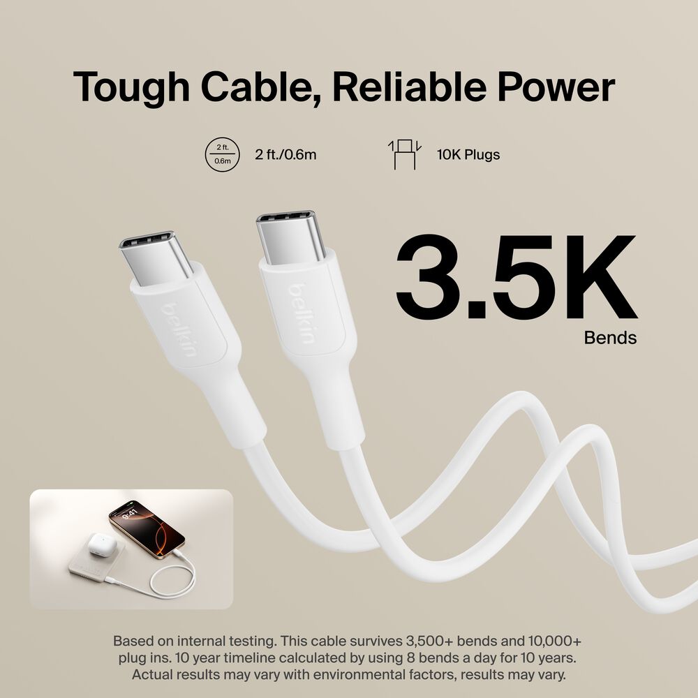 Slim Magnetic Power Bank 5K, Sand, hi-res