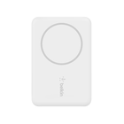 Magnetic Wireless Power Bank , White, hi-res