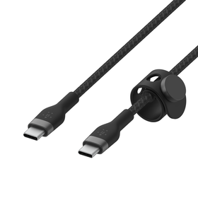 USB-C to USB-C Cable 60W, Black, hi-res