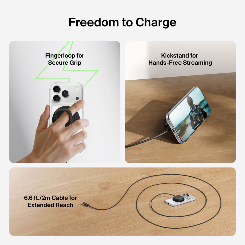 Magnetic Charger with Qi2 25W, , hi-res