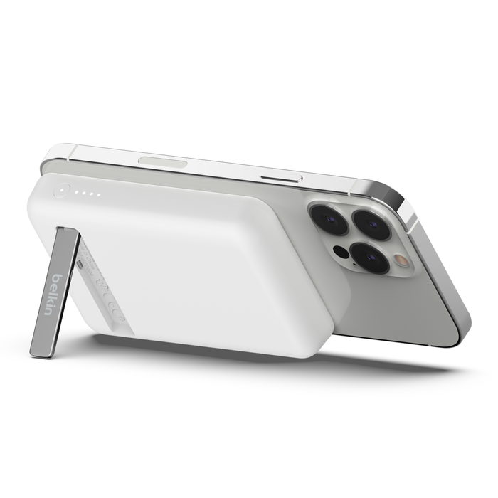 Magnetic Wireless Power Bank 5K + Stand, , hi-res