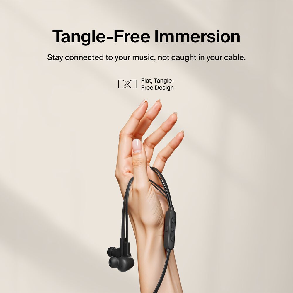 ANC Wired Earbuds (USB-C), Black, hi-res