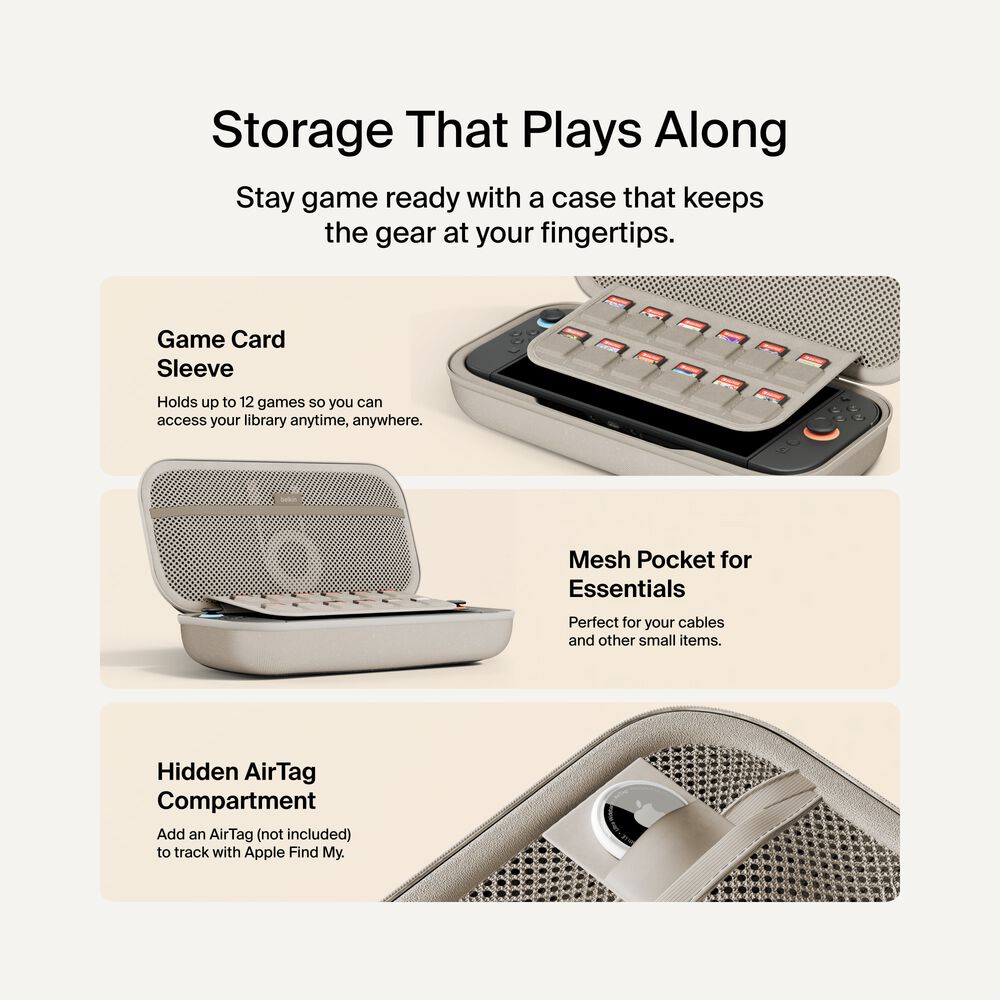 Charging Case for Nintendo Switch 2, Sand, hi-res