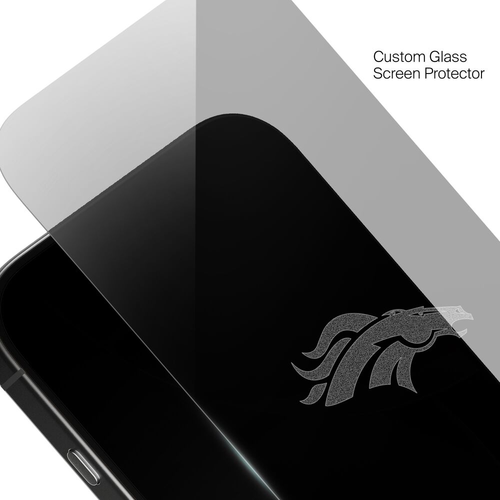 Denver Broncos Custom Glass Screen Protector, , hi-res