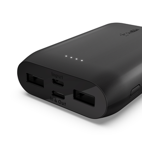 Power Bank 10K (Multi-port), Black, hi-res