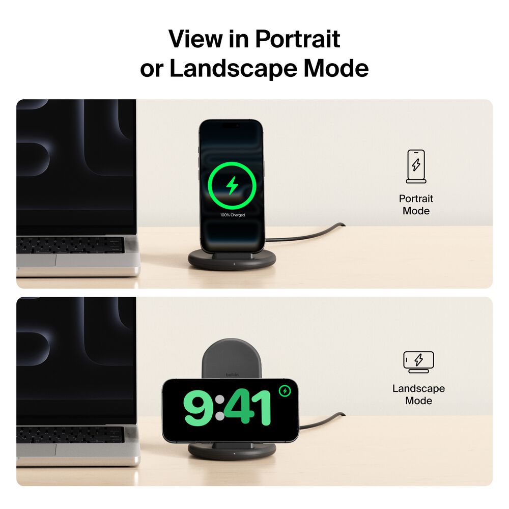 Wireless Charging Stand 15W, , hi-res