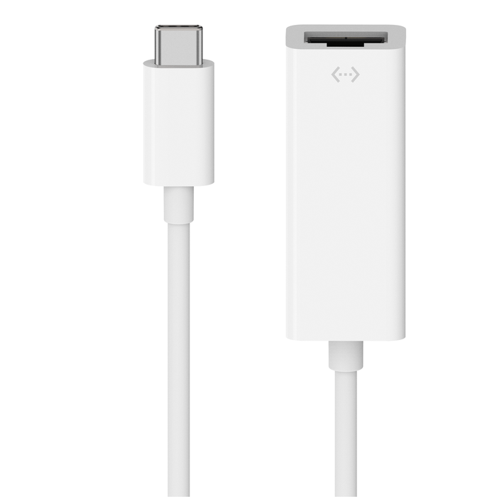 Belkin Parafoudre 4 Prises 2 Mètres USB-C Blanc - Coolblue - avant