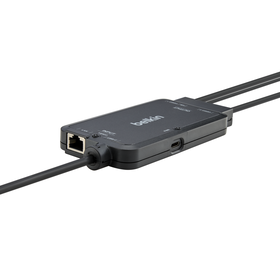 TAA KVM Dock USB-C® to (2) DP/USB-B Cables w/ RJ45 and Power
