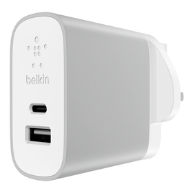 27W USB-C + USB-A Wall Charger