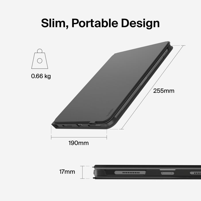 Everyday Keyboard Case with Cradle for iPad Air 10.9