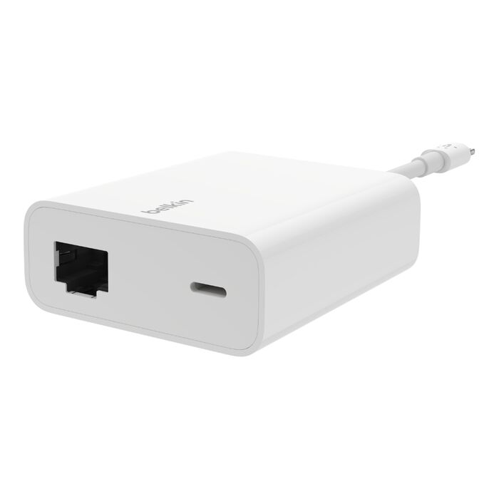 Avizar Adaptateur Lightning vers Ethernet + Lightning Charge et