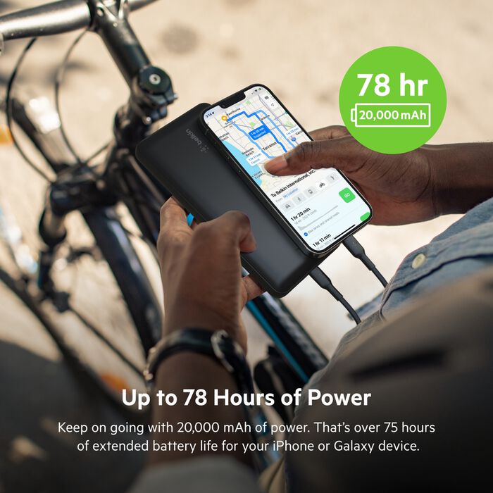Power Bank 20K, Black, hi-res