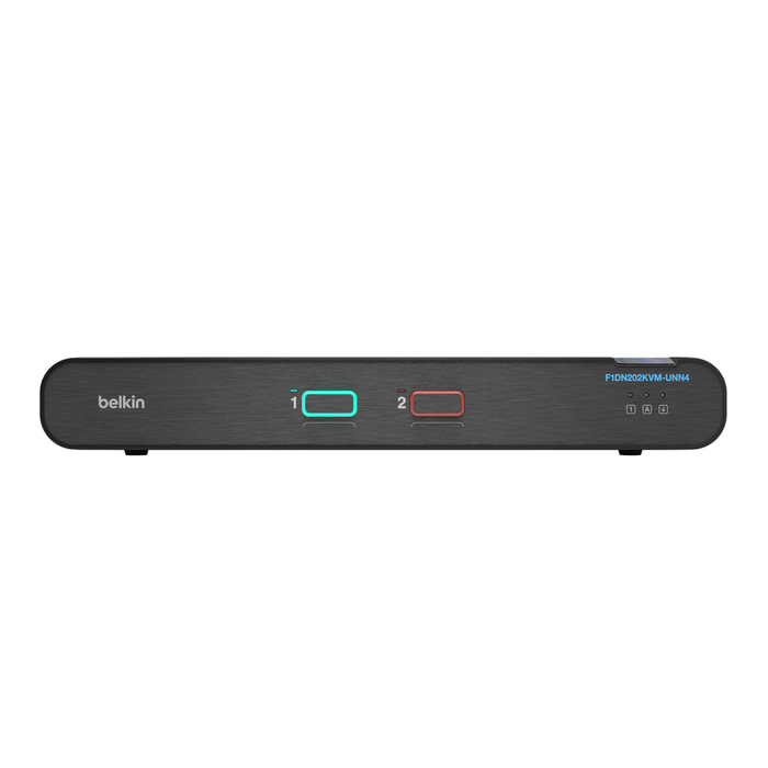 Universal Secure KVM Switch, 2-Port Dual Head No CAC | Belkin US