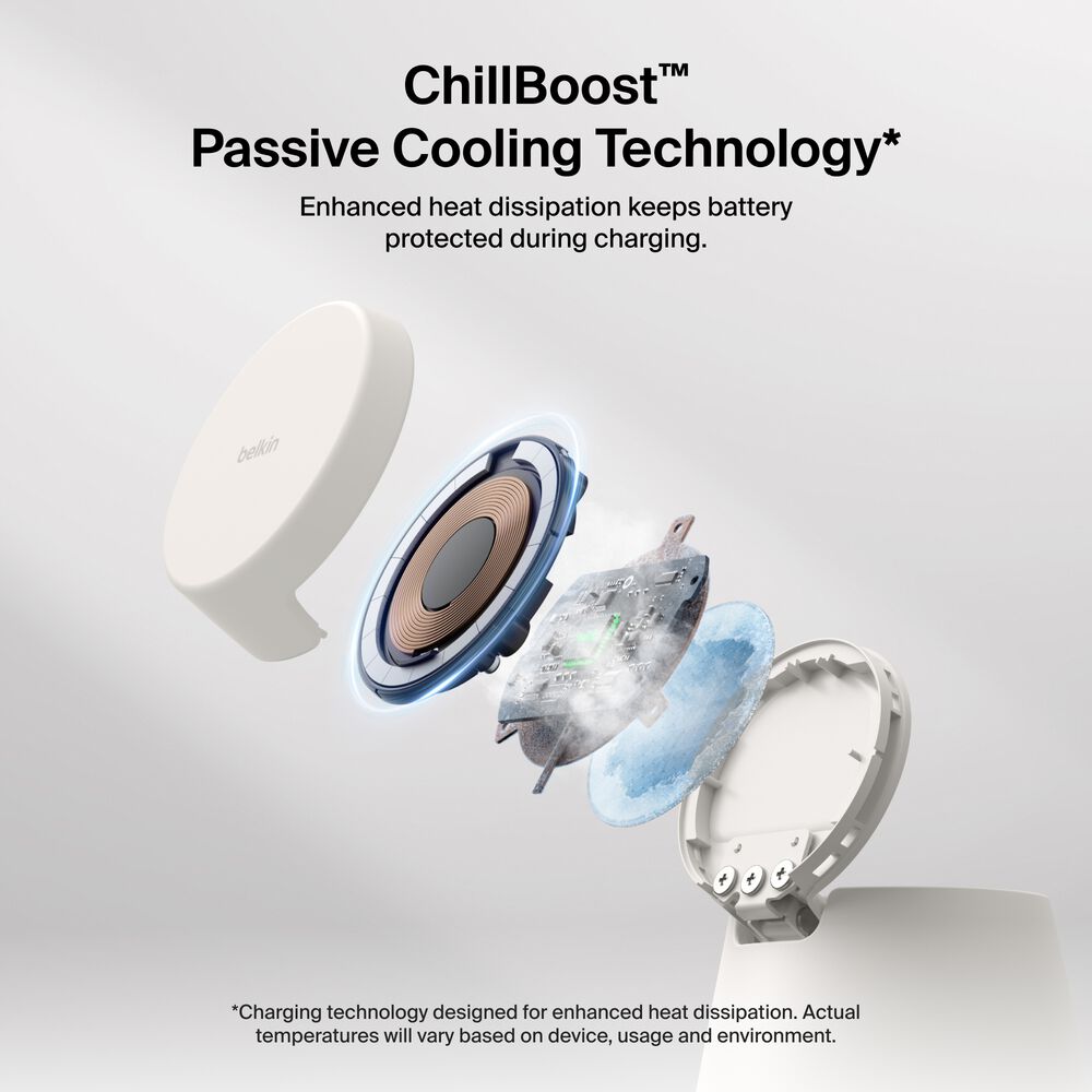 Modular Charging Dock with Qi2 25W, Sand, hi-res