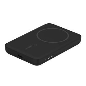 MagSafe対応 磁気ワイヤレスモバイルバッテリ, Black, hi-res