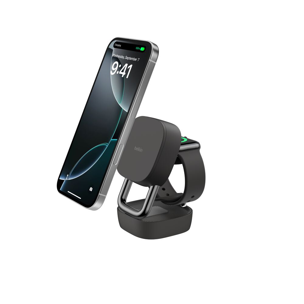 2-in-1 Convertible Magnetic Charger with Qi2 25W