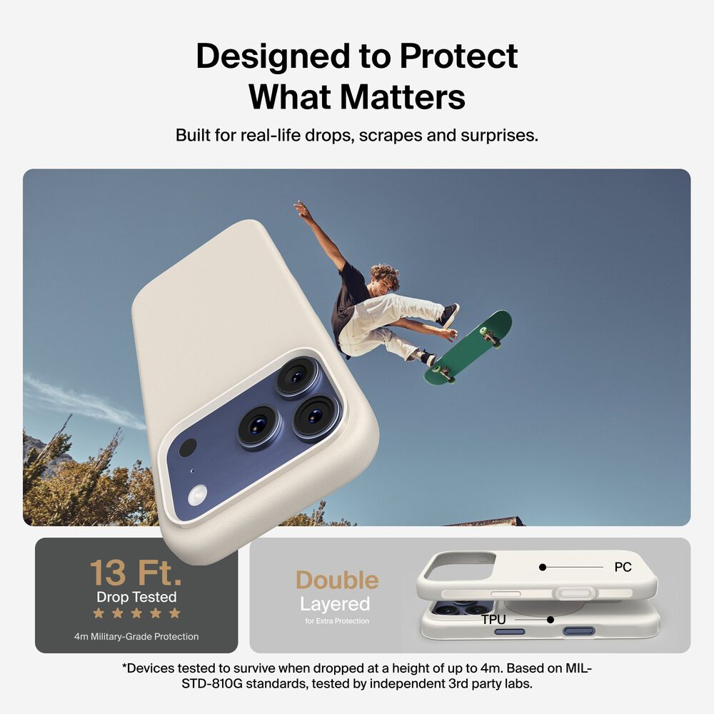 Protect Series Case for iPhone 17 Pro Max, Sand, hi-res