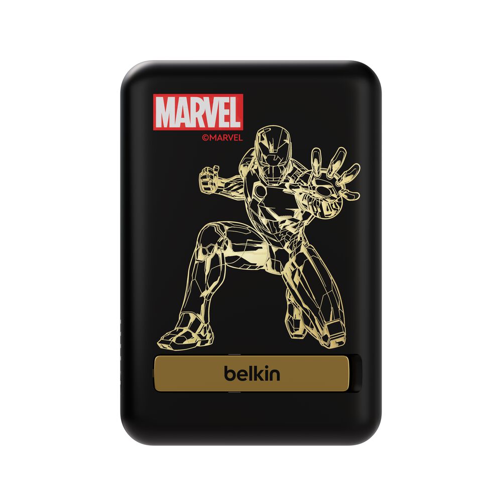 Magnetic Wireless Power Bank 5K + Stand (Marvel Collection), , hi-res