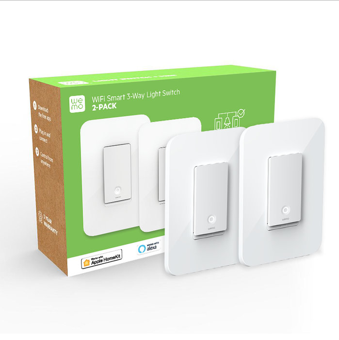 Wemo Smart Light Switch 3-Way 2-Pack, , hi-res